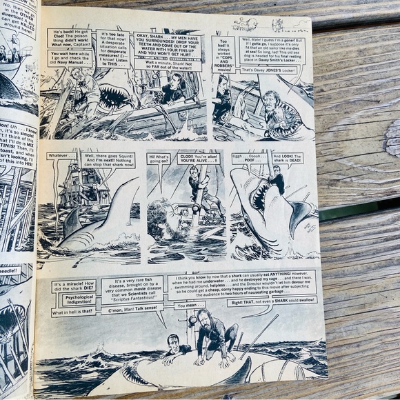 Vintage Mad Magazine # 180 Jaws January 1976 - Picture 7 of 16